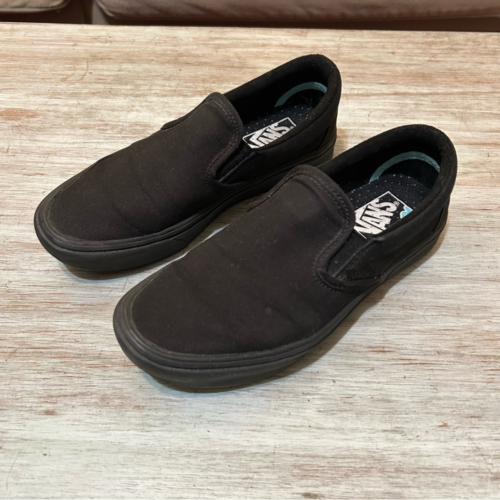 Vans ComfyCush Slip-Ons - Black